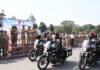 जयपुर पहुंची राष्ट्रीय बाइक रैली, डीजीपी ने हरी झंडी दिखाकर अजमेर के लिए किया रवाना