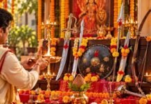दशहरा 2026: आज 20 अक्टूबर को शस्त्र पूजा का शुभ मुहूर्त, जानें घर पर पूजा करने की सही विधि