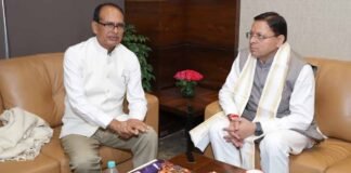 सीएम धामी ने केंद्रीय मंत्री शिवराज सिंह चौहान से की मुलाकात, उत्तराखंड में ग्रामीण सड़क कनेक्टिविटी को मिलेगी गति
