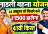 मुख्यमंत्री डॉ. यादव देंगे नवरात्रि में लाडली बहनों को देंगे 41 वीं किश्त की सौगात
