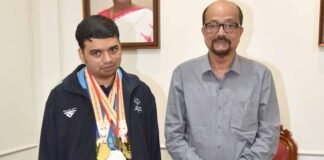 राज्यपाल डेका ने की विशेष ओलंपिक में स्वर्ण पदक विजेता इभानन साहू की सराहना