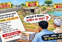 विलगांव चौधरी में 5.50 करोड़ के निर्माण कार्यों की फेहरिस्त, अब जमीन पर हिसाब की दरकार!