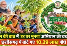 छत्तीसगढ़ में कुपोषण और एनीमिया से लड़ने के लिए शुरू होगा ‘हर घर मुनगा, घर-घर मुनगा’ अभियान
