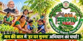 छत्तीसगढ़ में कुपोषण और एनीमिया से लड़ने के लिए शुरू होगा ‘हर घर मुनगा, घर-घर मुनगा’ अभियान