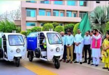 गुरुग्राम में अब इलेक्ट्रिक वाहनों से उठेगा घर-घर का कूड़ा, 5 साल के लिए दो एजेंसियों से करार