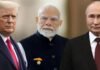 ट्रंप रूस पर प्रतिबंध और टैरिफ लगाने से पहले 60 दिन करेंगे अध्ययन, भारत की ऊर्जा निर्भरता पर नजर