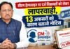 CM हेल्पलाइन शिकायतों में लापरवाही पर सख्ती, PWD के 13 अधिकारियों को नोटिस