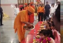 महानवमी अनुष्ठान : पांव पखारकर मातृशक्ति का वंदन करेंगे गोरक्षपीठाधीश्वर