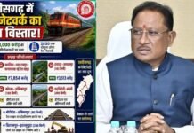 विष्णुदेव साय बोले- रेल नेटवर्क के विस्तार से साकार होगा विकसित छत्तीसगढ़ का सपना