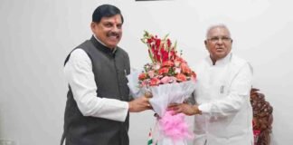 मुख्यमंत्री डॉ.यादव ने राज्यपाल पटेल से की सौजन्य भेंट
