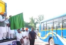 पंजाब के लोगों को CM का तोहफा, 100 मिनी बसों की शुरुआत; 9 डिपो से मिलेगी परिवहन सेवा
