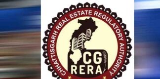 अपूर्ण एवं अपंजीकृत परियोजना पर CG-RERA की सख्त कार्रवाई, प्रमोटर को आबंटी को 6.87 लाख रुपये ब्याज भुगतान करने का आदेश