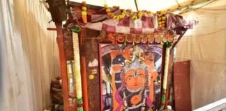 उज्जैन के खड़े हनुमान मंदिर में आधी रात तकनीकी जांच, मूर्ति की गहराई मापने पहुंची टीम