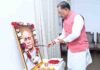 मुख्यमंत्री विष्णु देव साय ने लौह पुरुष सरदार वल्लभभाई पटेल की जयंती पर उन्हें किया नमन
