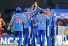इंदौर T20 में भारत की जीत, वेस्टइंडीज को 14 रन से हराकर सीरीज में 2-1 की बढ़त