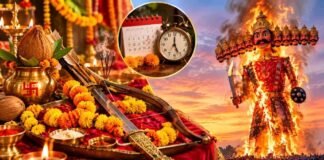 दशहरा 2026: आज रावण दहन का शुभ मुहूर्त, जानें शस्त्र पूजा का सही समय