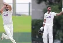 NZ A vs IND A: जीत से एक विकेट दूर रह गई इंडिया ए, खराब रोशनी के कारण ड्रॉ हुआ रोमांचक मुकाबला
