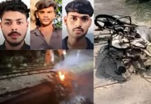 राजस्थान में भीषण सड़क हादसा, दो बाइकों की टक्कर के बाद लगी आग; 3 युवकों की मौत