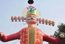बिलासपुर में जलेगा 80 फीट का रावण, साइंस कॉलेज मैदान में दशहरे की तैयारी