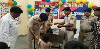 बिलासपुर में आधा दर्जन थानेदारों को एसएसपी ने किया सम्मानित, बेहतर काम के लिए मिला पुरस्कार