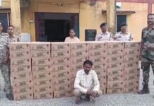 बस्तर में 75 पेटी अवैध शराब जब्त, दशहरा मेले में बेचने की थी तैयारी
