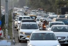 गुरुग्राम में ट्रैफिक जाम रोकने के लिए 107 राइडर्स तैनात, गलत पार्किंग पर भी नजर