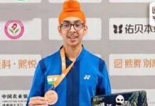 नाभा के जगशेर ने विश्व जूनियर बैडमिंटन में जीता कांस्य पदक, CM मान ने दी बधाई