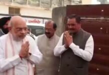 अमित शाह गुरदासपुर में विक्रमजीत के परिवार से मिले, अब परविंदर झोटा के घर जाएंगे