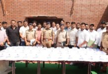 गाजीपुर में पुलिस की बड़ी कार्रवाई, अवैध हथियारों की खेप के साथ 3 तस्कर गिरफ्तार