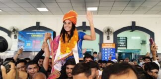 UP: किसान की बेटी प्राची ने एशियन गेम्स में जीता गोल्ड, DSP की वर्दी सिलवाकर गई थीं प्राची चौधरी