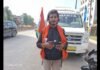 UP: आस्था की अनोखी पदयात्रा, 12 हजार किमी चलकर नौ ज्योतिर्लिंग पहुंचे, अब बैद्यनाथ धाम की ओर