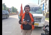 UP: आस्था की अनोखी पदयात्रा, 12 हजार किमी चलकर नौ ज्योतिर्लिंग पहुंचे, अब बैद्यनाथ धाम की ओर