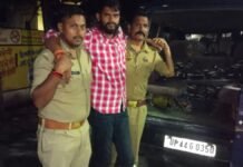 UP: लोरपुर गोलीकांड का वांछित बदमाश मुठभेड़ में घायल, पुलिस ने किया गिरफ्तार
