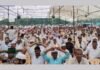 UP: जीआईसी मैदान में गरजी किसानों की आवाज, महापंचायत में गन्ने के 600 रुपये भाव से एम्स और हाईकोर्ट बेंच तक उठीं 33 मांगें