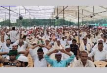 UP: जीआईसी मैदान में गरजी किसानों की आवाज, महापंचायत में गन्ने के 600 रुपये भाव से एम्स और हाईकोर्ट बेंच तक उठीं 33 मांगें