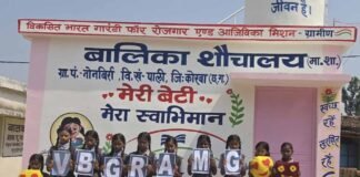 शारदीय नवरात्र के प्रथम दिन बेटियों को स्वच्छता, सुरक्षा और सम्मान की सौगात, कोरबा के ग्रामों में वीबी- जीरामजी से बालिका शौचालयों का निर्माण पूर्ण