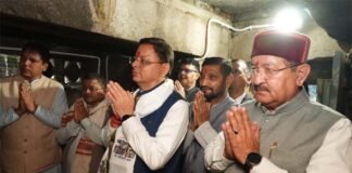 मुख्यमंत्री पुष्कर सिंह धामी ने आदिबद्री मंदिर में की पूजा-अर्चना, प्रदेशवासियों की सुख-समृद्धि की कामना