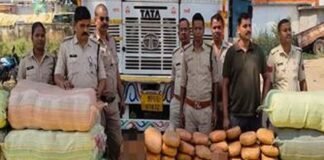 मध्यप्रदेश पुलिस की अवैध मादक पदार्थ के विरुद्ध बड़ी कार्रवाई