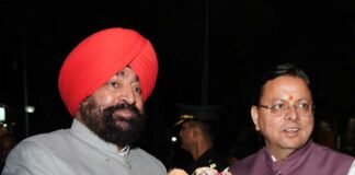 सीएम धामी ने राज्यपाल लेफ्टिनेंट जनरल गुरमीत सिंह के योगदान को सराहा