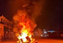 मणिपुर में फिर भड़की हिंसा, सात की मौत; धमाके में 3 CRPF जवान घायल