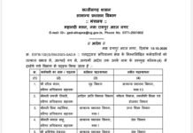 छत्तीसगढ़ में 22 प्रशासनिक अधिकारियों के तबादले, गृह-परिवहन समेत कई विभागों में नई जिम्मेदारी