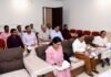 लोक निर्माण विभाग के सचिव ने निर्माण कार्यों की प्रगति की समीक्षा की