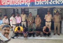 वर्दी की आड़ में साजिश! रतलाम शराब दुकान लूटकांड में पुलिसकर्मी सहित 6 आरोपी गिरफ्तार