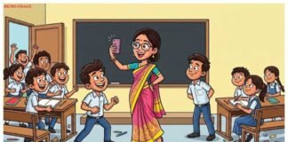 बिलासपुर में शिक्षिका पर आरोप, छात्रों से सोशल मीडिया पर लाइक-फॉलो कराने का दावा