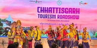 गुजरात में छत्तीसगढ़ पर्यटन की गूंज, अहमदाबाद रोड शो से पर्यटन और निवेश की नई संभावनाओं को मिला विस्तार